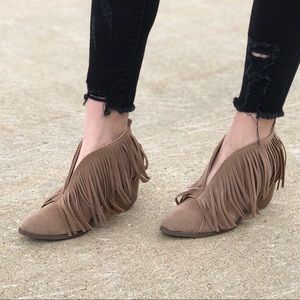 Fringe Booties